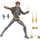 Marvel Legends Series 6-Inch Action Figure | Comic Black Widow | Marvel Legends 6 Inch Action Figure Exclusive - Grey Suit Black Widow