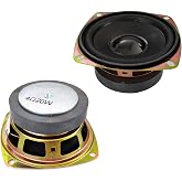 Gikfun 3&rdquo; 4Ohm 20W Full Range Audio Speaker Stereo Woofer Loudspeaker for Arduino Replacement DIY (Pack of 2pcs)