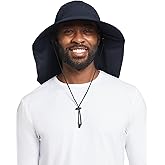 Solbari Unisex Outback Travel Hat UPF 50+, Packable Wide Brim Sun Protection with Breathable Mesh Panels for Travel & Outdoor