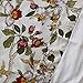Anady Top Flower Curtain Blackout Bedroom Drapes 2 Panels Bird Design for Living Room Grommet 84 inch Length