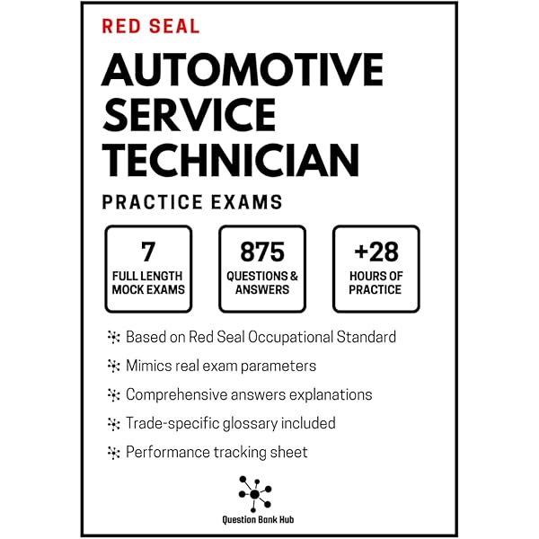 Red Seal Automotive Service Technician Exam Study Guide