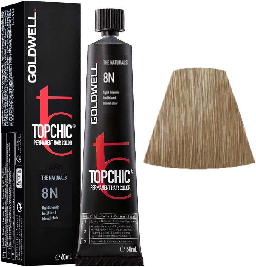 Goldwell Topchic Naturals 8N Biondo Chiaro Naturale TB 60ml