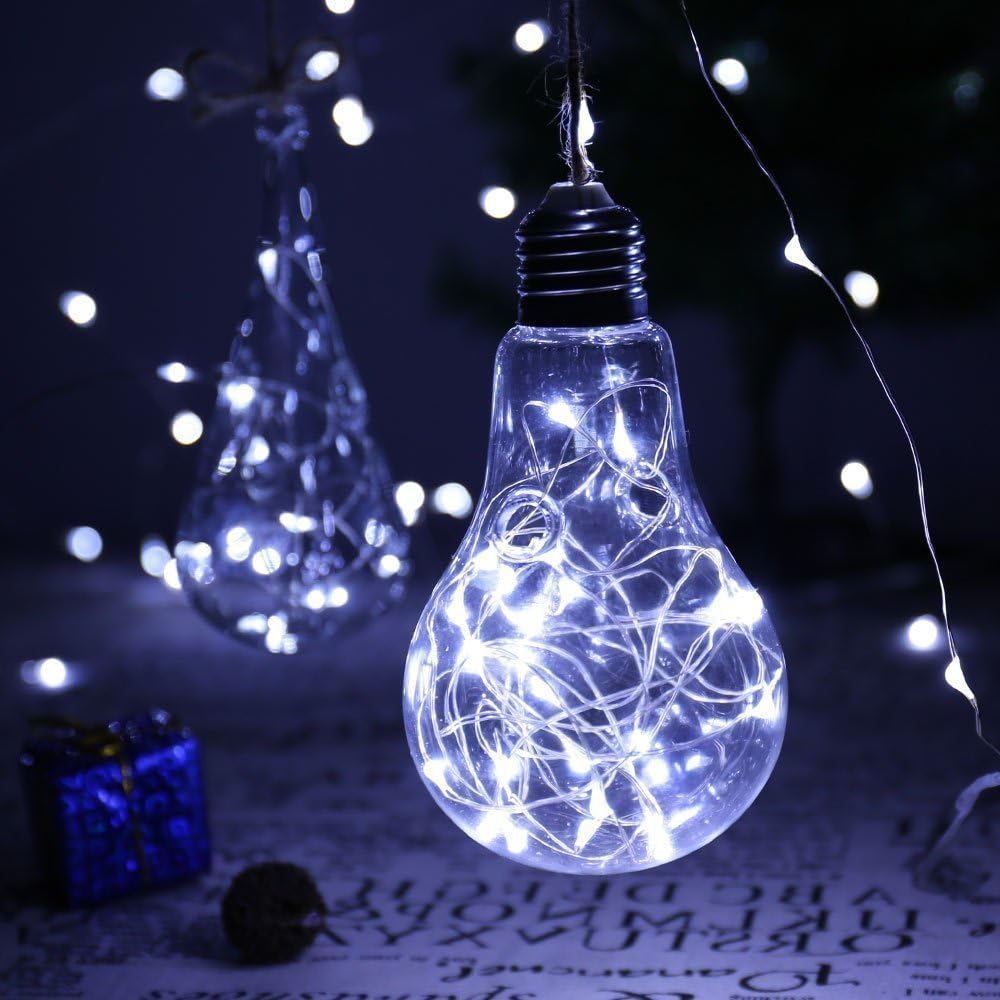 Tuokay Solar Garden Lights 22m 200 LED 8 Twinkling Modes Waterproof Copper Wire Fairy Lights - Image 5