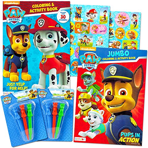 Paw patrol coloring book super set -- 2 coloring and ac…