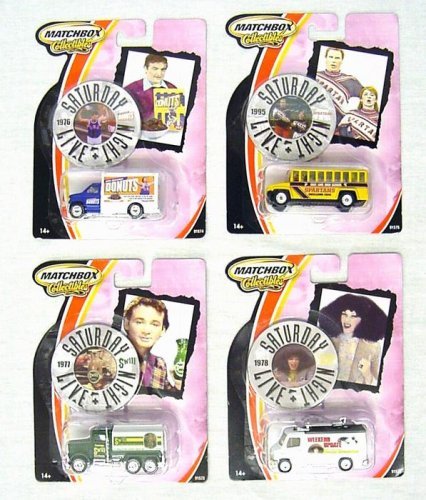 Saturday Night Live Set of 4 Matchbox Cars