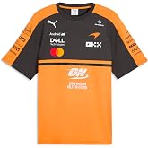PUMA McLaren F1 2026 Men's Team Tshirt - Orange | 2026 Team T-shirt, As worn by the team and drivers, Short sleeve with round neck collar, Team and partner logos