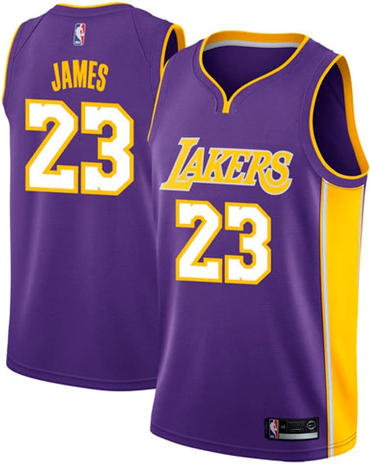 Zhao Xuan Trade Los Angeles Lakers LeBron James Men's Basketball Jersey Stitched Breathable #23 Sport Swingman Jersey Cloths