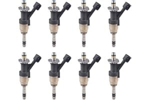 JDMON Compatible with Fuel Injectors Chevrolet Silverado 1500 2500 Tahoe Suburban Cheyenne GMC Sierra 1500 Yukon 5.3L 2014 2015 2016 2017 2018 Replace 12668390 FJ1217 Pack of 8