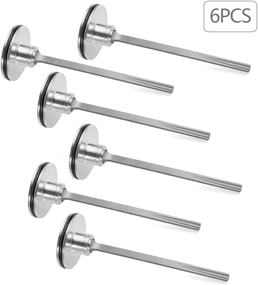 Eagleggo 877323 Piston Driver Replacement Part Exact Fit for Compatible with Hitachi Models - Replaces NR83A2 & NR83A Framing Nailer, Full Head Nailer Part # EA-877-323 - Pack of 6: Home & Kitchen