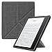 Fintie Origami Case for Kindle Oasis (10th & 9th Gen, 2019 & 2017 Release) - Slim Fit Stand Cover Support Hands Free Reading (Auto Wake Sleep for 2017 Version Only, Not for 2019 Version), De-Charcoal
