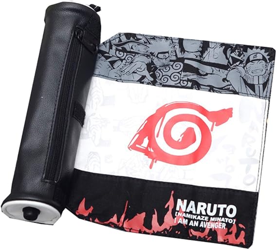 Naruto Pencil Cases Wild Style Pencil Case Durable School Student Pen Holder Organizer