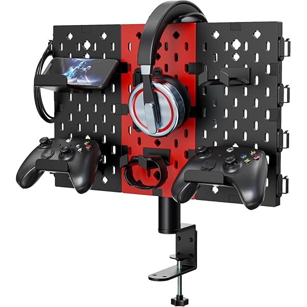 オフィス家具 PREDUCTS Gamepad Hanger & Mount for PS5 Amazon.com: PEGZONE Headphone and Controller Holder