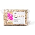 rePotme Premium Organic Sphagnum Moss, Orchid Moss - 32 Quarts (When Hydrated)