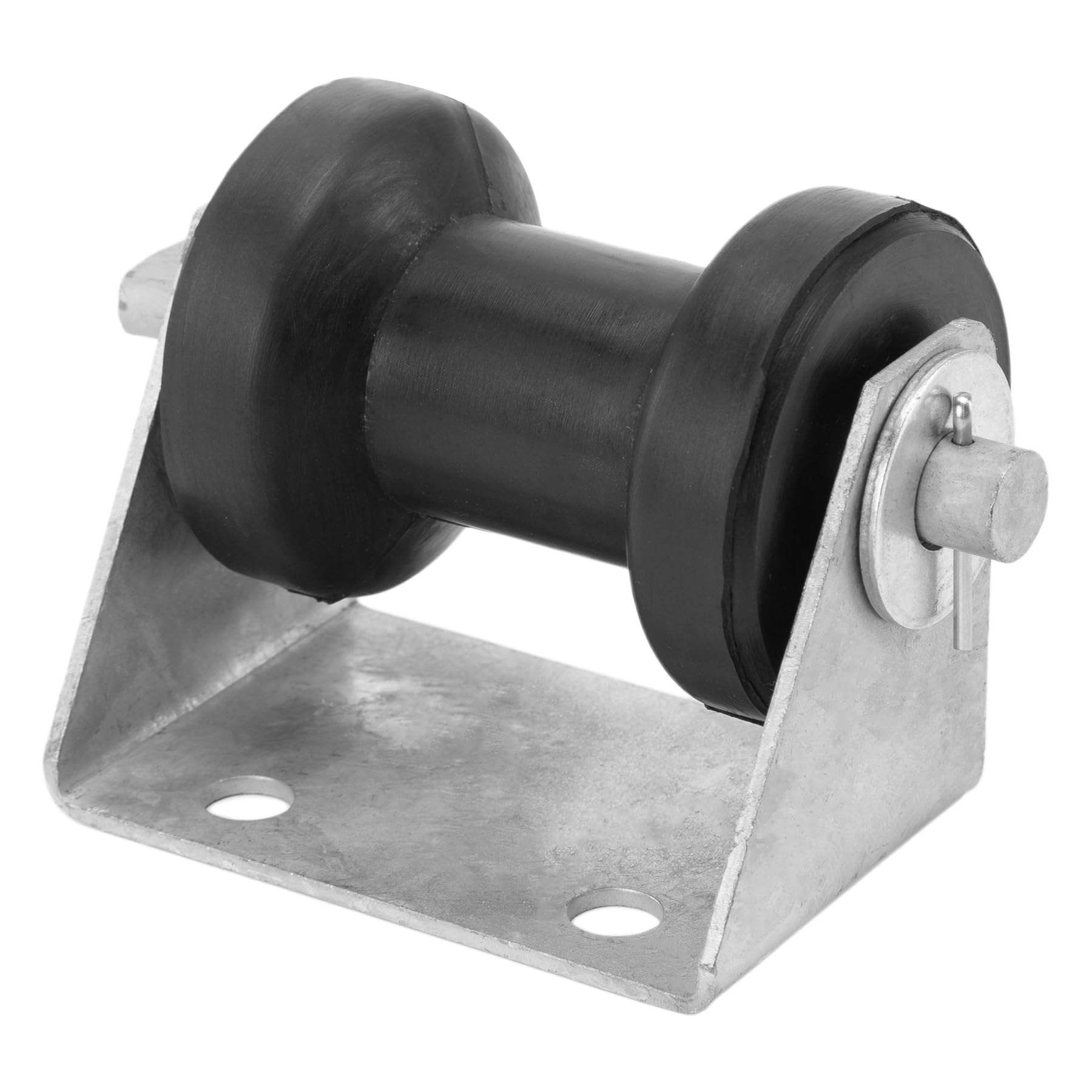 Photo 1 of 4" Boat Trailer Spool Stationary Keel Roller Bracket Assembly for 2" Trailer Tongue Frame