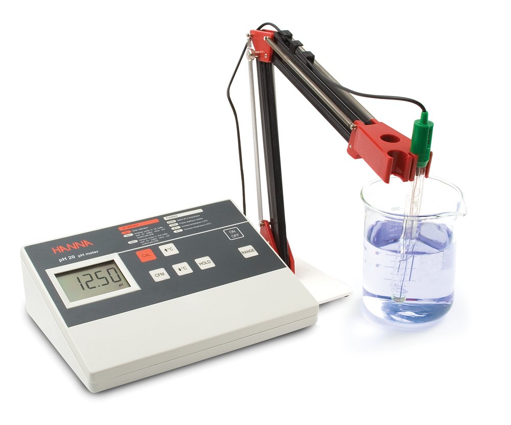 Hanna Instruments pH2001 LCD Display EasyUse Basic pH Benchtop Meter