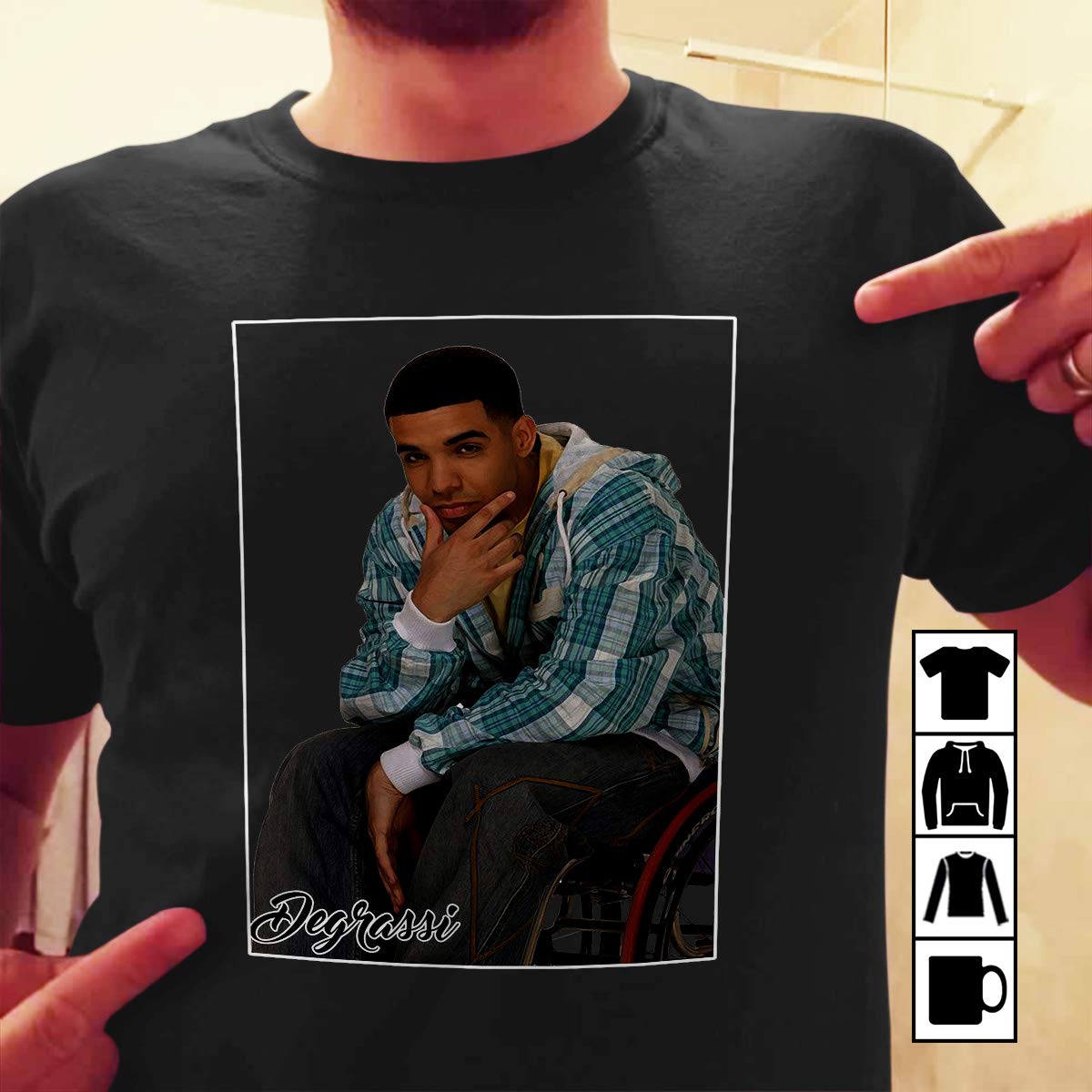 drake degrassi shirt