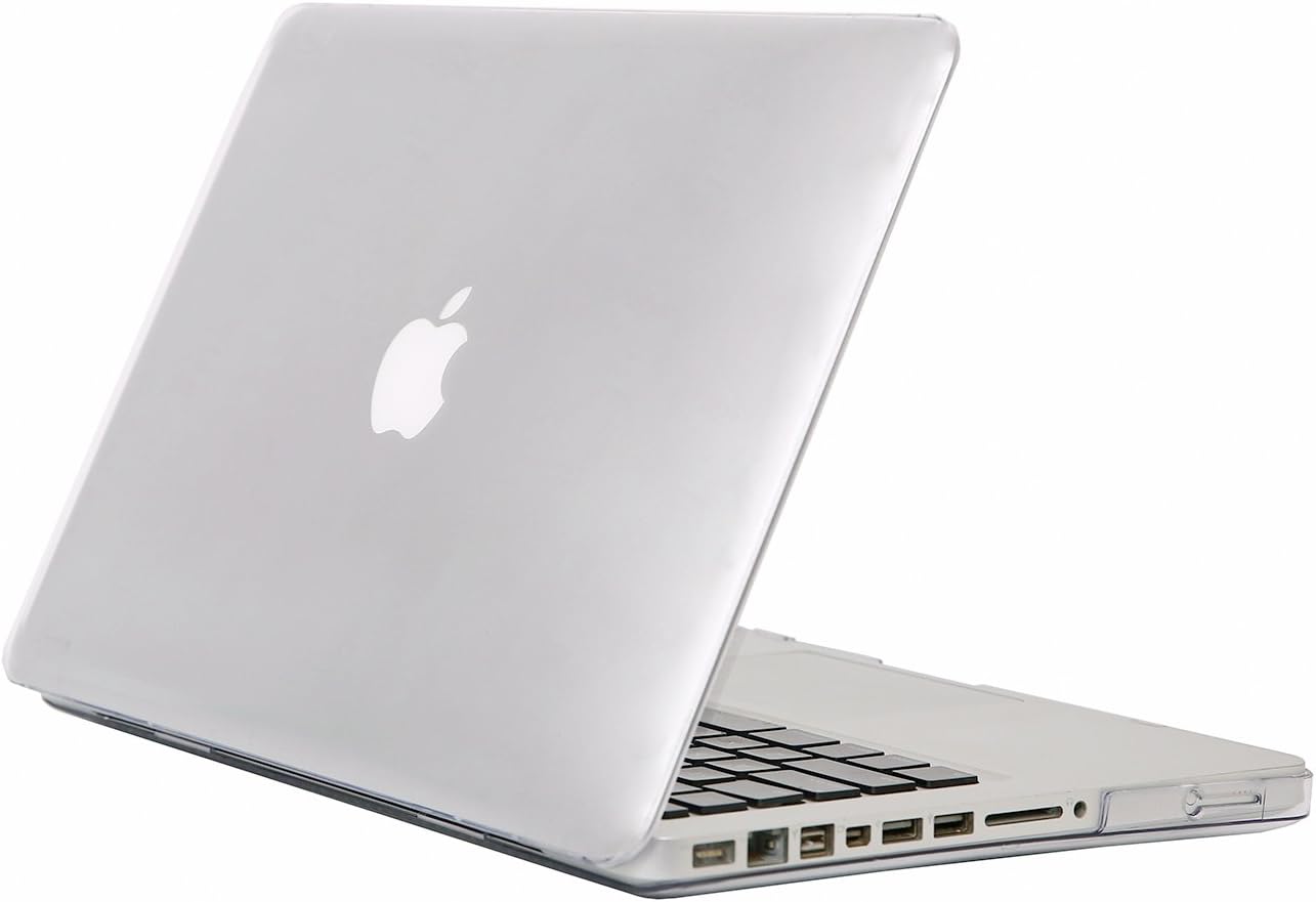 Tablet notebook shell pouch Hard Case Shell cover +Keyboard Cover+Screen protector For Apple MacBook Pro 13 Inch with CD-ROM (Model: A1278, Version Early 2012/2011/2010/2009/2008) (Crystal Clear)