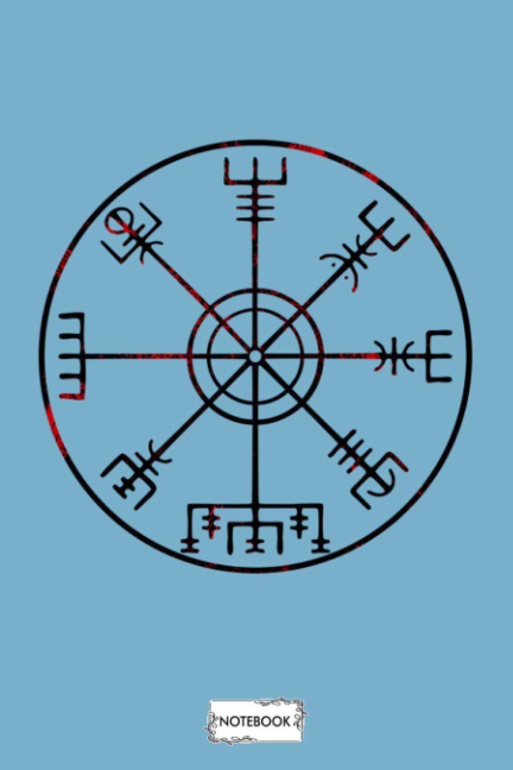 Vegvisir Notebook: Planner, Journal, Diary, Matte Finish Cover, Lined College Ruled Paper, 6x9 120 Pages
