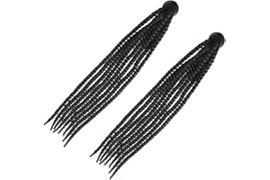 Ciieeo 2pcs Motorcycle Helmet Braids Decoration Motorcycle Helmet Braids for Cycling