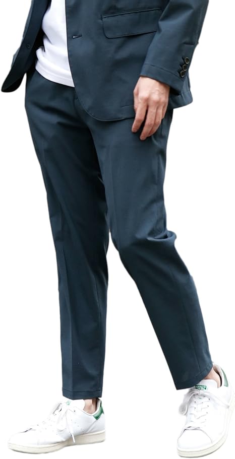 Amazon アーバンリサーチ ドアーズ パンツ ウォッシャブル セットアップ対応 Trabest Pants メンズ Blue 40 ロングパンツ 通販