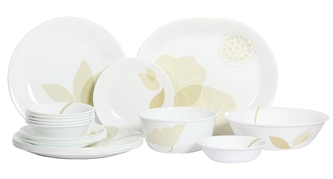 Corelle Gold Bliss Dinner Set, 21-Pieces