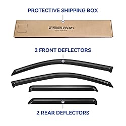 Window Visors Rain Guards for 2002-2009 Chevy