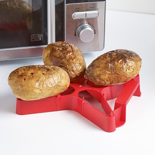 Asador de patatas, rojo: Amazon.es: Hogar