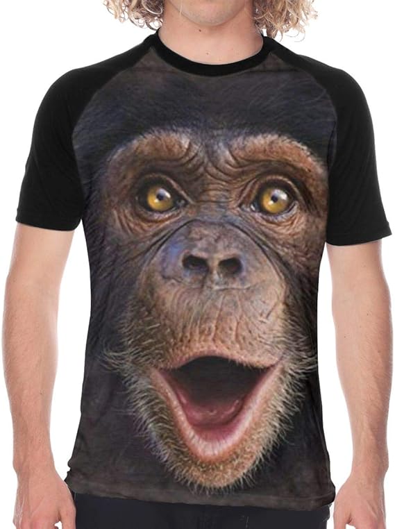 Amazon Happy Chimpanzee Big Men S less Comfort Soft Crew Undershirt Tall L Tシャツ カットソー 通販
