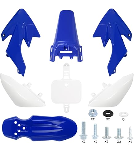 Amazon.com: JIAXIMAN CRF50 Plastics Kit Pit Bike Parts Fairings