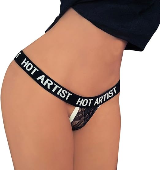 girl wearing g string