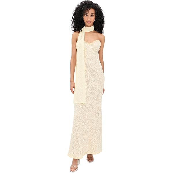 Runaway the Label Women's Gia Maxi Dress, Slate, XL at Amazon Women's  Clothing store