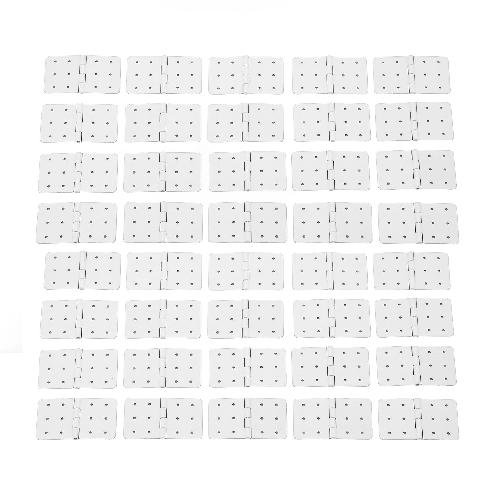 RiToEasysports 40PCS RC Pinned Hinges,Plastic Remote Control Hinges RC Airplane Plane Model Aircraft Parts (Large)