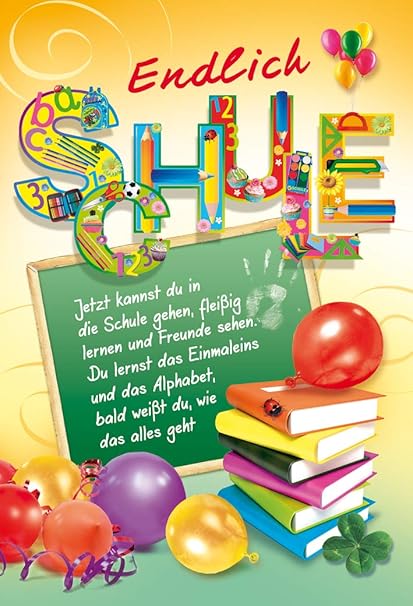 Einschulung Jungen | Einschulung Mädchen | Schulanfangkarte