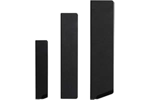 3 - Piece Universal Knife Edge Guards Set - 8 Inch / 6Inch / 5Inches,Knife Sleeve for Chefs Knife, Cleaver - Plastic & Felt