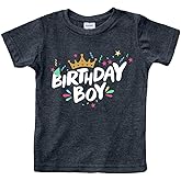 Birthday boy Shirt Happy First 1st 2nd 3rd 4th 5th Toddler Boys Year Old Crown