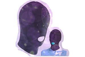 Large Size Head Hood for Training Games, Comfortable Role-Playing Hood for Men and Women (Show Mouth)