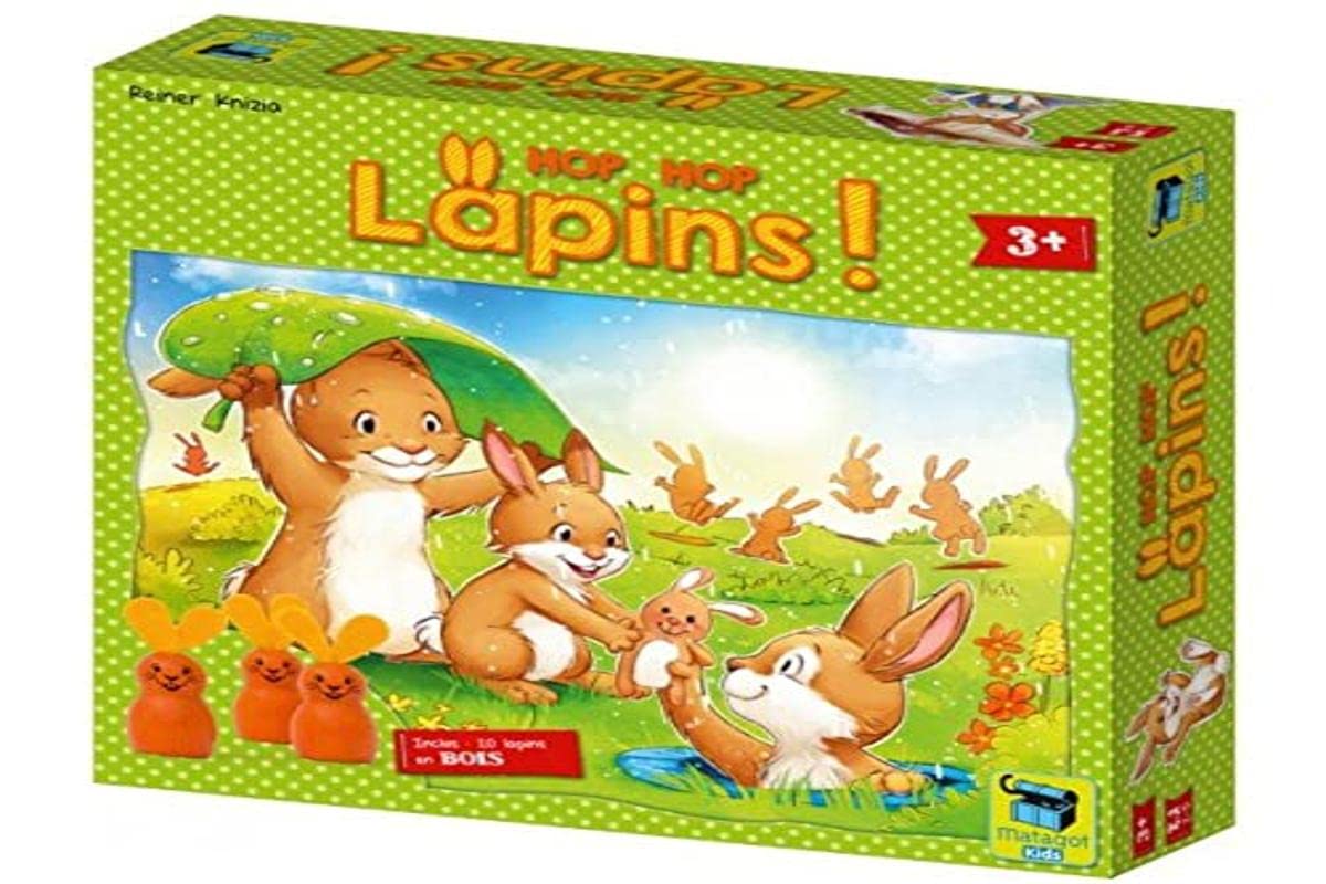 Matagot Hop Hop Rabbits Playing Games, French Edition 3760146640085