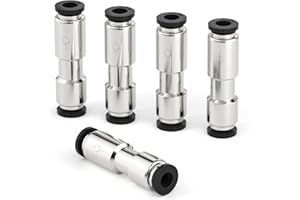 TAILONZ PNEUMATIC 3/8 Nickel plated copper Quick-plug type one-way check valve gas pipe coupling CVPU check valve 5PCS