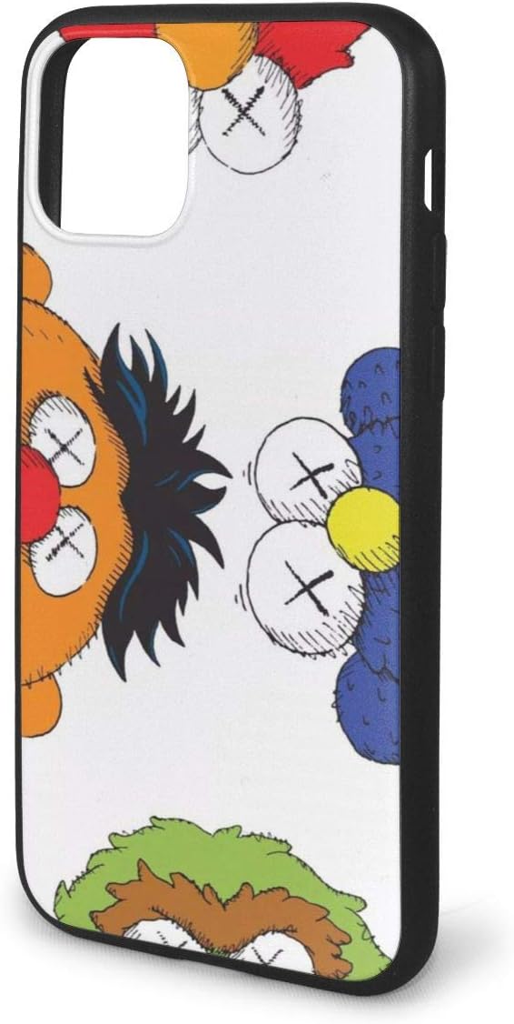 Ultra-Thin KAWS Phone 11 Cover Silicone TPU Soft Shell Funny to Protect The Screen and Camera for iPhone 11 Pro Max