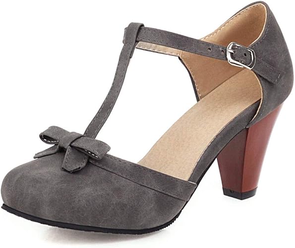 sapato bico redondo feminino