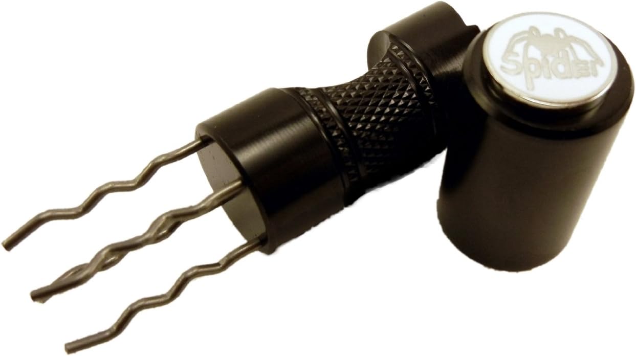 Insta Golf 713757818728 Spider Divot Tool, Black, Divot Tools Amazon