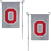 Desert Cactus The Ohio State University TOSU Garden Flag – 19 x 12 inch Ohio State Buckeyes Banner, For Outdoor Display and Events (Design C)