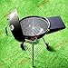 QuliMetal Grill Lid Holder for Weber Charcoal Kettle Grill 22.5 Inch and 18.5 Inch, Kettle Grill Accessories for Weber Kettle, Slide a Side Lid Prop, Charcoal Grill Accessories, Stainless Steel