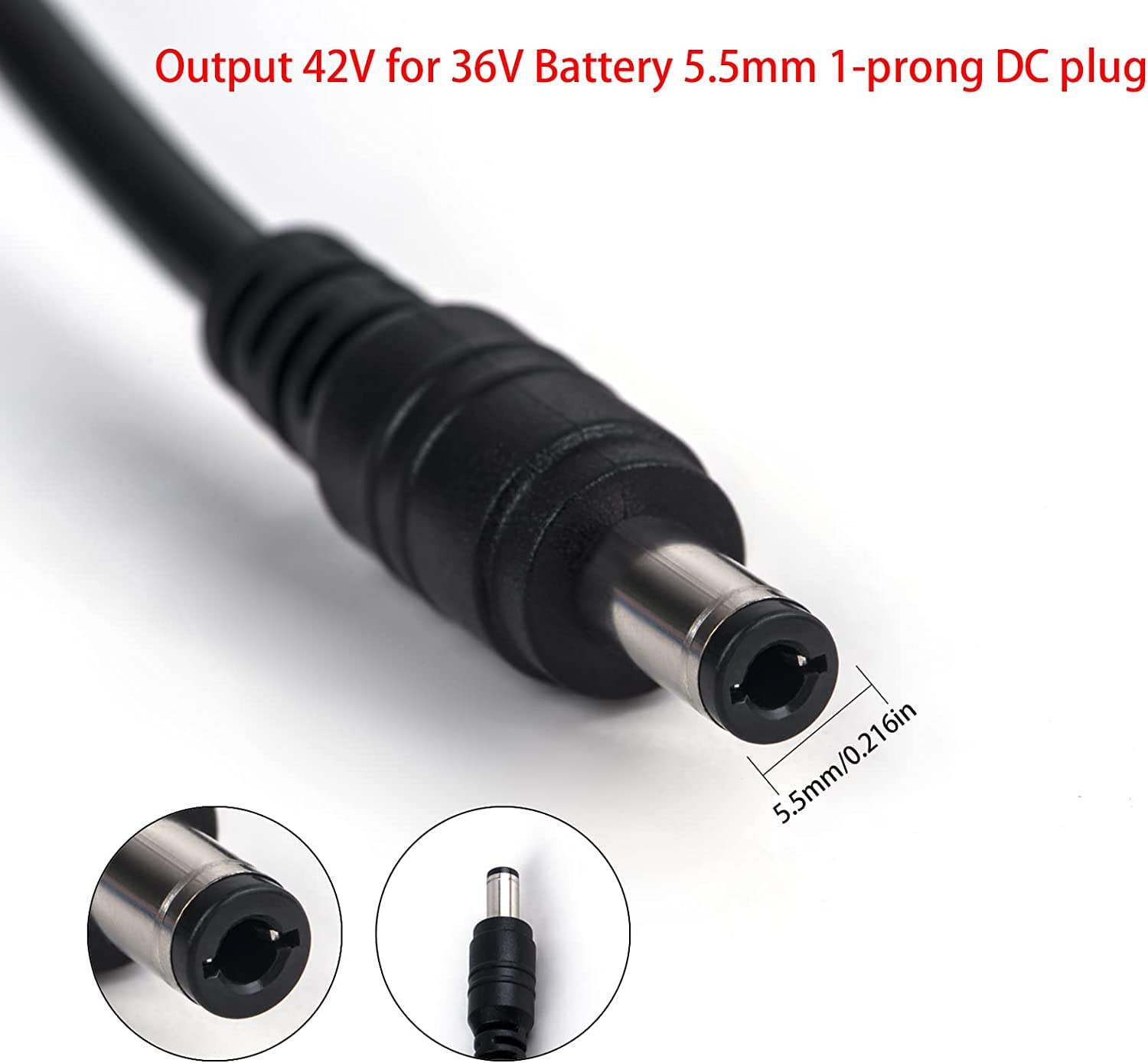 [Verified Fit] 42V Scooter Charger for isinwheel S9 Pro S9 Max, iScooter i9/i9 Pro/1S, GoTrax G3 G4, GXL V2, Apex XL, Rival, XR Elite, Vibe &Nova Pro, Glide Pro, SRX Pro
