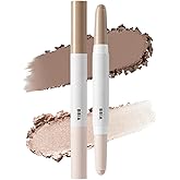 BBIA Last Contour Stick - Dual-Sided Contouring & Highlighting Duo Stick Easy Dual-Ended Natural Contour & Highlight Blendable Buildable Longlasting Korean Face Makeup (01 WARM DETAIL, Pack of 1)