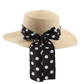 Schlapphut Strohhut Damen,Lookhy Damen Fedora ReisehüTe Zerquetschbar Stroh Panama Style Sun Cap