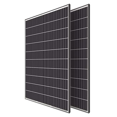 Buy Renogy 2pcs 320 Watt Monocrystalline Solar Panel System Kit Off Grid For Boat Shed Farm Home Residential Commercial House 320w 2 Pieces Online In Indonesia B08d644vfn