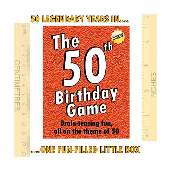 50th-Birthday-The-Game-amusing-gift-idea-or-fun-party-ice-breaker-especially-for-people-turning-fifty 50th Birthday The Game - amusing gift idea or fun party ice breaker, especially for people turning fifty.