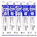 Pilot 0.38mm Blue Ink Refill (LP2RF-8UF-L), for Juice Gel Ink Ballpoint Pen, (LJU-10UF-L), ×5 Pack/total 5 pcs (Japan Import) [Komainu-Dou Original Package]