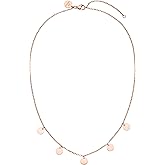 Purelei® Kalea Necklace – 18K Gold plated stainless steel jewelry – Waterproof chain – 16 to 18 inch adjustable length – Fashion jewelry for your individual look